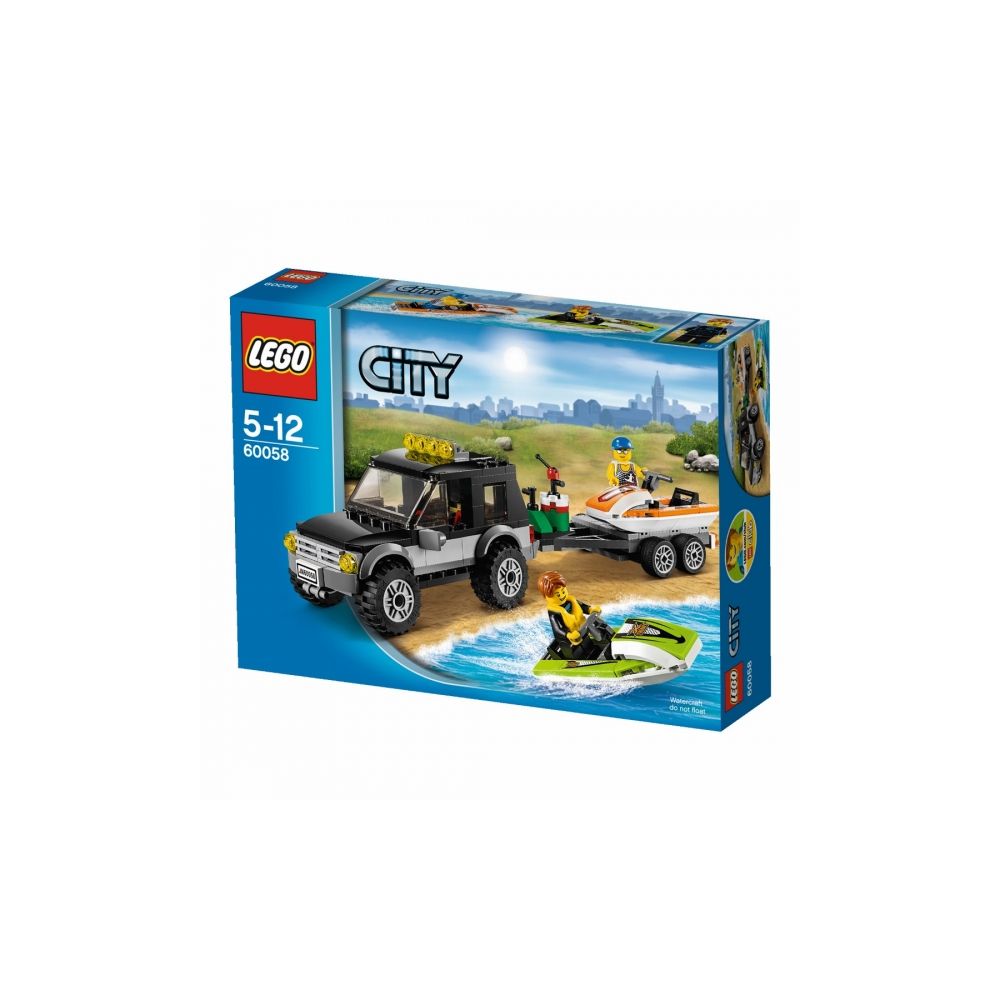 LEGO City - SUV cu ambarcatiune (60058)
