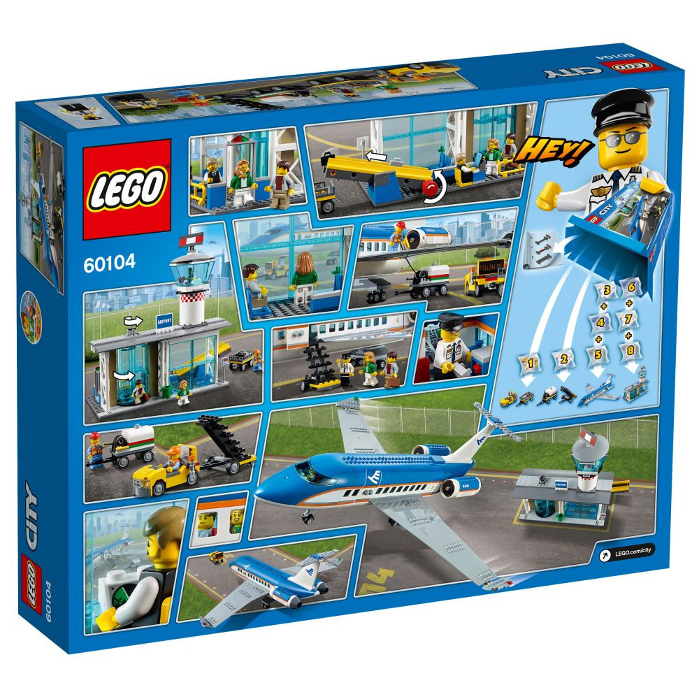 LEGO® City - Terminalul pentru pasageri de pe aeroport (60104)