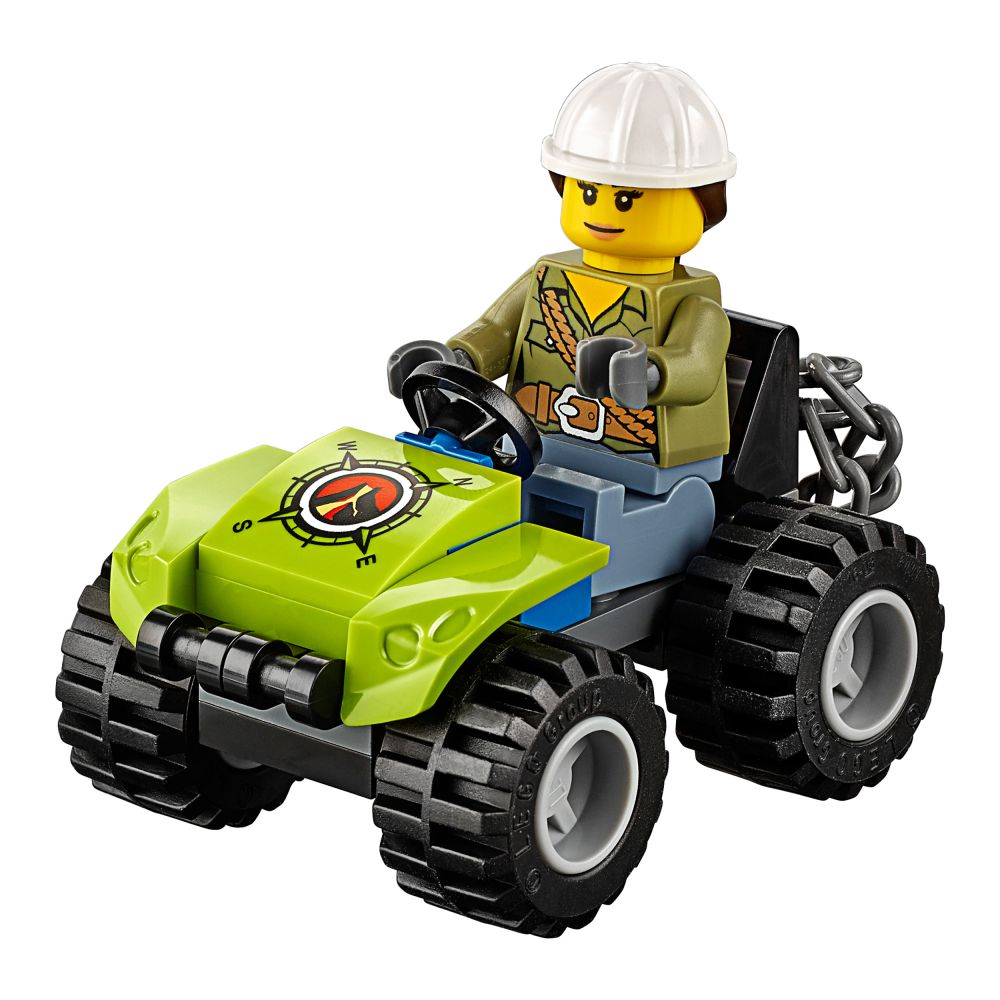 LEGO® City - Tractor cu senile pentru Vulcan (60122)