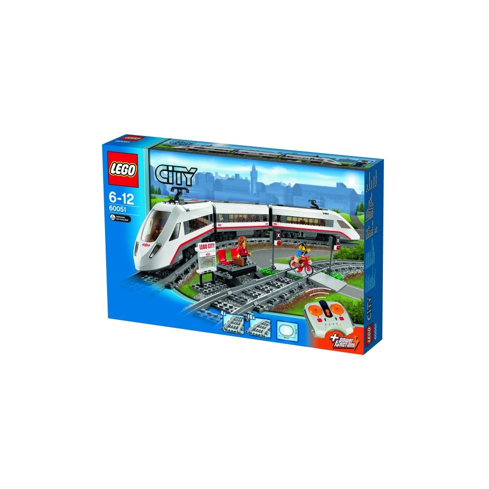 LEGO® City - Tren de mare viteza pentru pasageri (60051)