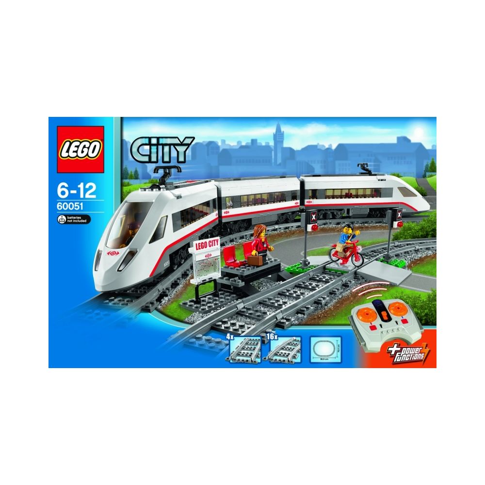 LEGO® City - Tren de mare viteza pentru pasageri (60051)