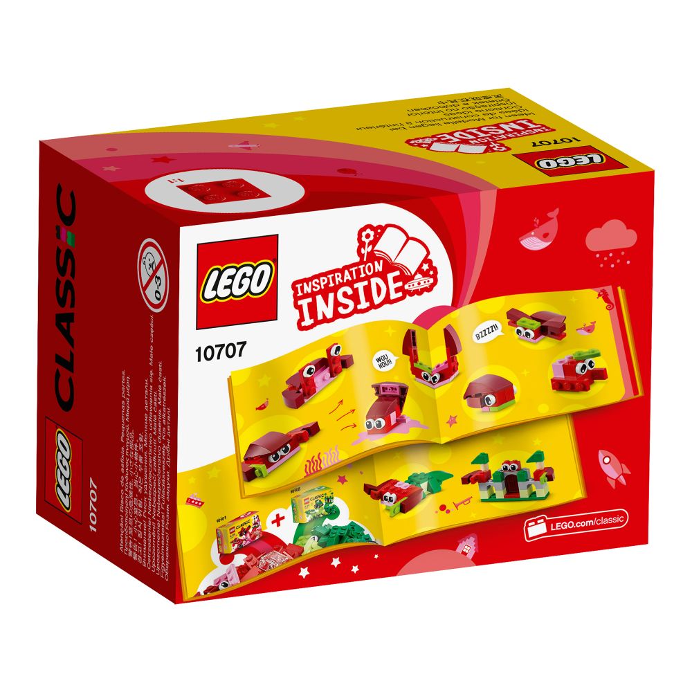 LEGO® Classic - Cutie rosie de creativitate (10707)