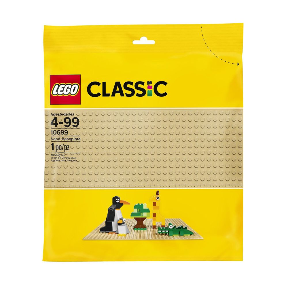 LEGO® Classic - Placa de baza de culoarea nisipului (10699)