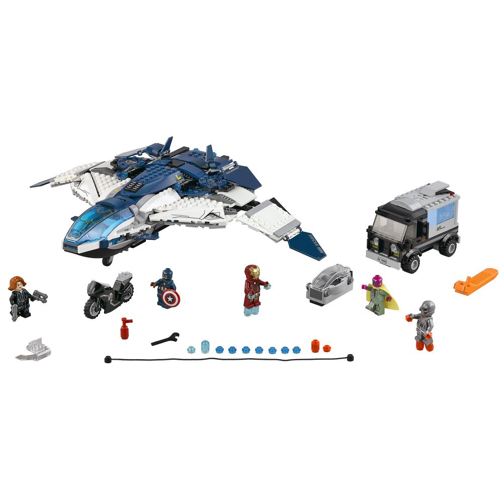 LEGO® DC Comics Super Heroes 76032 - Urmarire in oras cu Quinjetul Razbunatorilor
