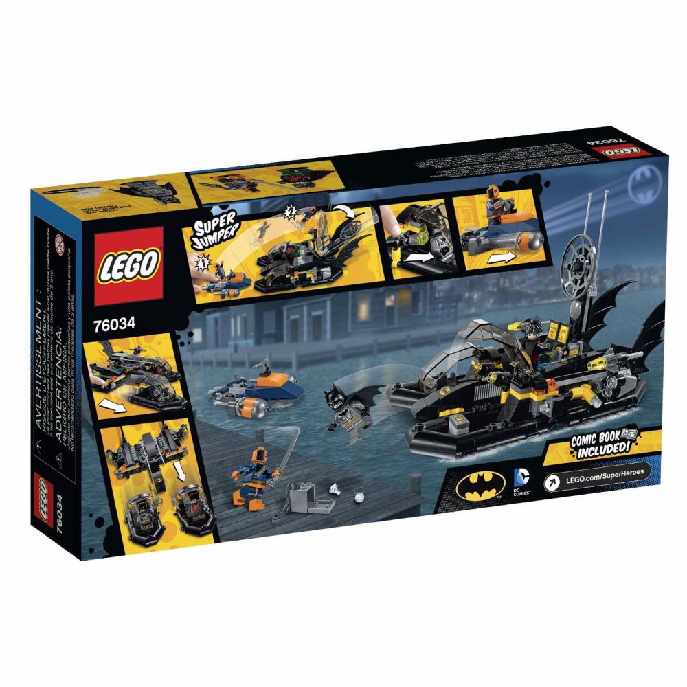 LEGO DC Comics Super Heroes 76034 - Urmarirea in portul Batboat