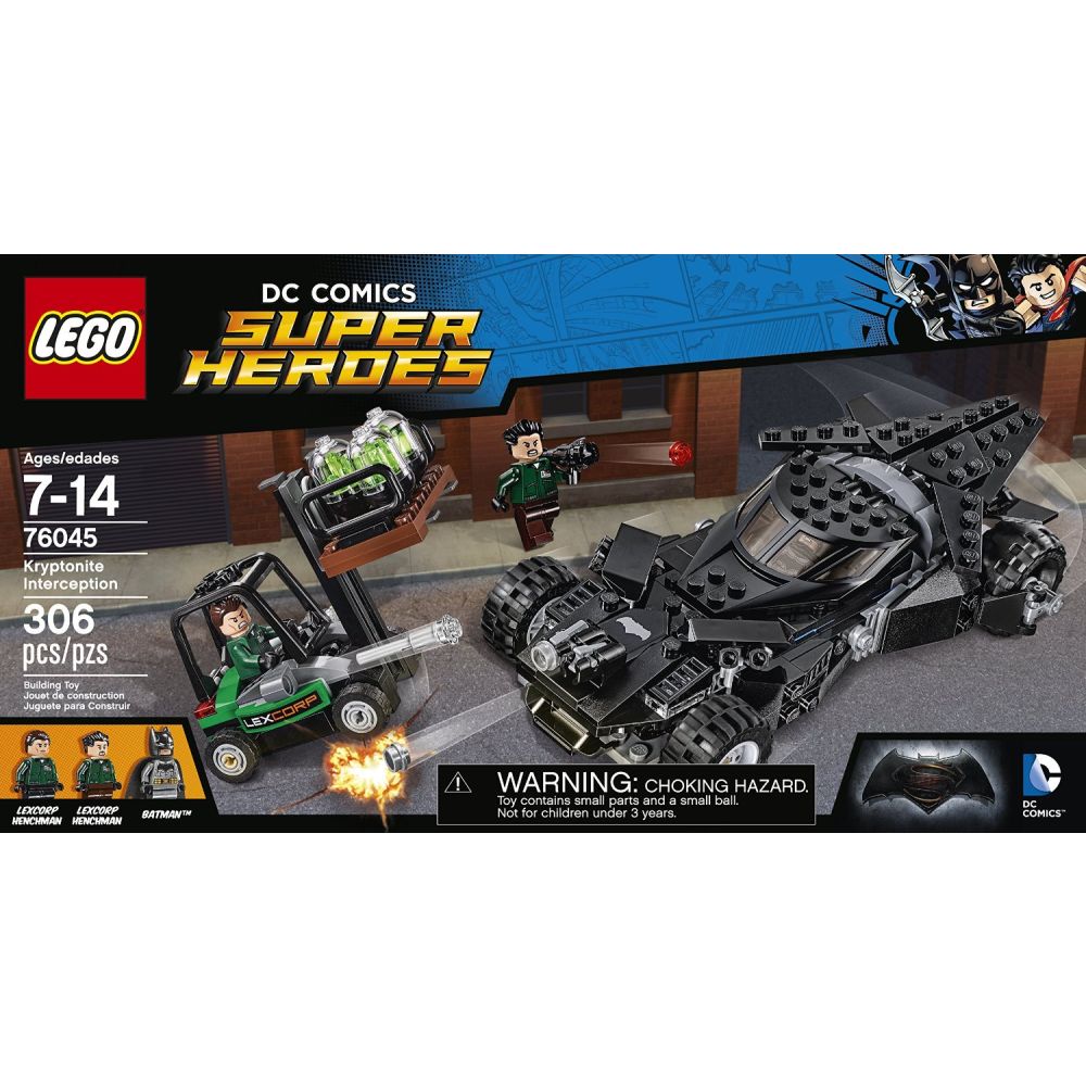 LEGO DC Comics Super Heroes 76045 - Interceptarea Kriptonitei