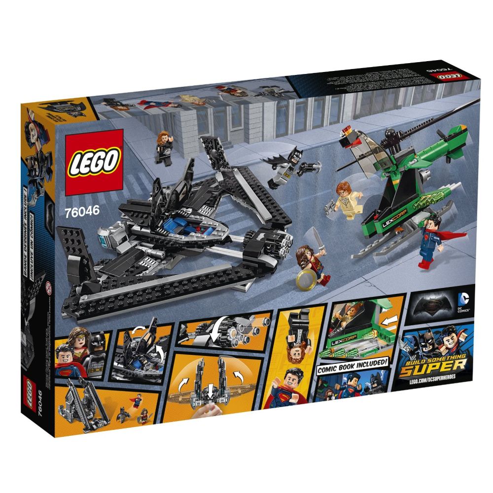 LEGO DC Comics Super Heroes 76046 - Eroii Justitiei: Batalia din Ceruri
