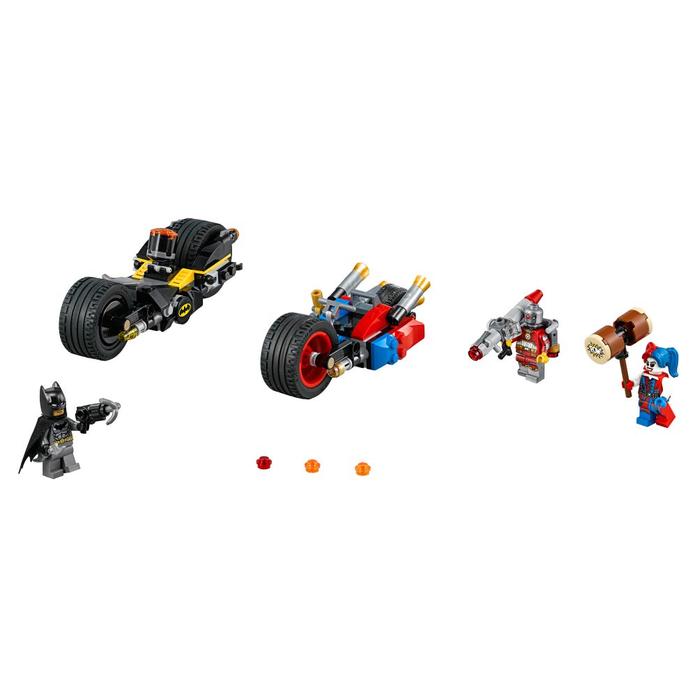 LEGO® DC Comics Super Heroes 76053 - Batman: Urmarire cu motocicleta in orasul Gotham