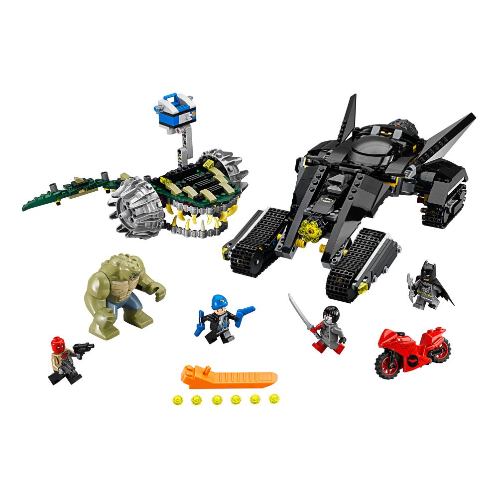 LEGO® DC Comics Super Heroes 76055 - Baan: Lovitura din canal Killer Croc