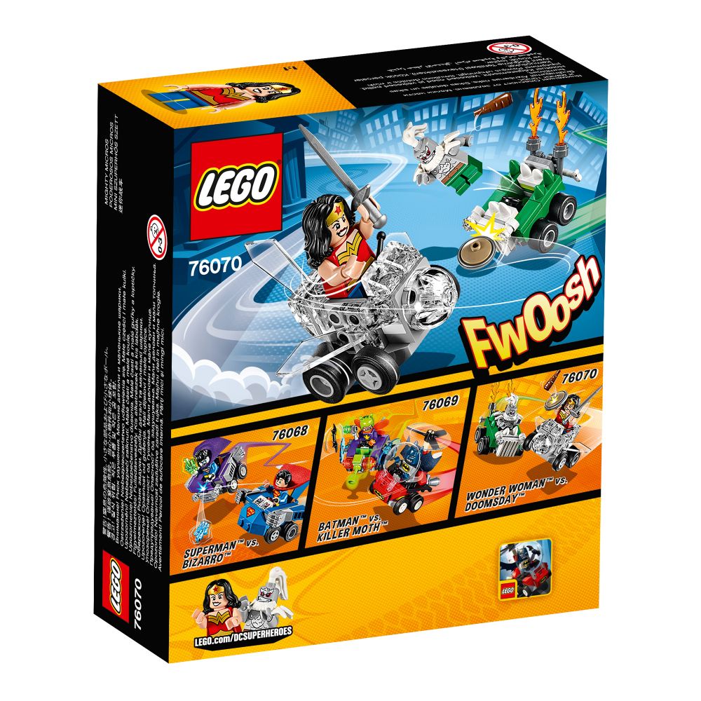 LEGO® DC Comics Super Heroes - Wonder Woman contra Doomsday (76070)