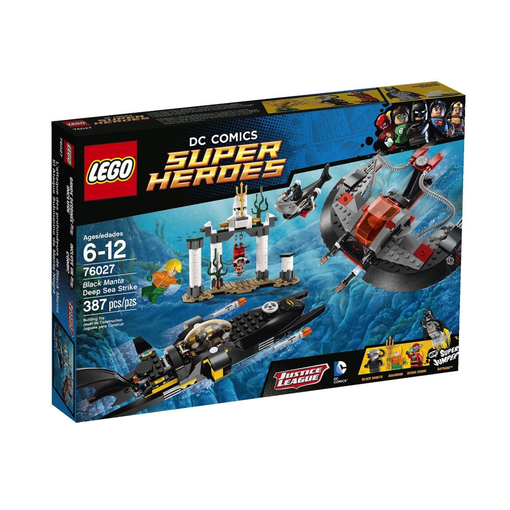 LEGO DC Comics Super Heroes - Atacul din adancuri al lui Black Manta (76027)