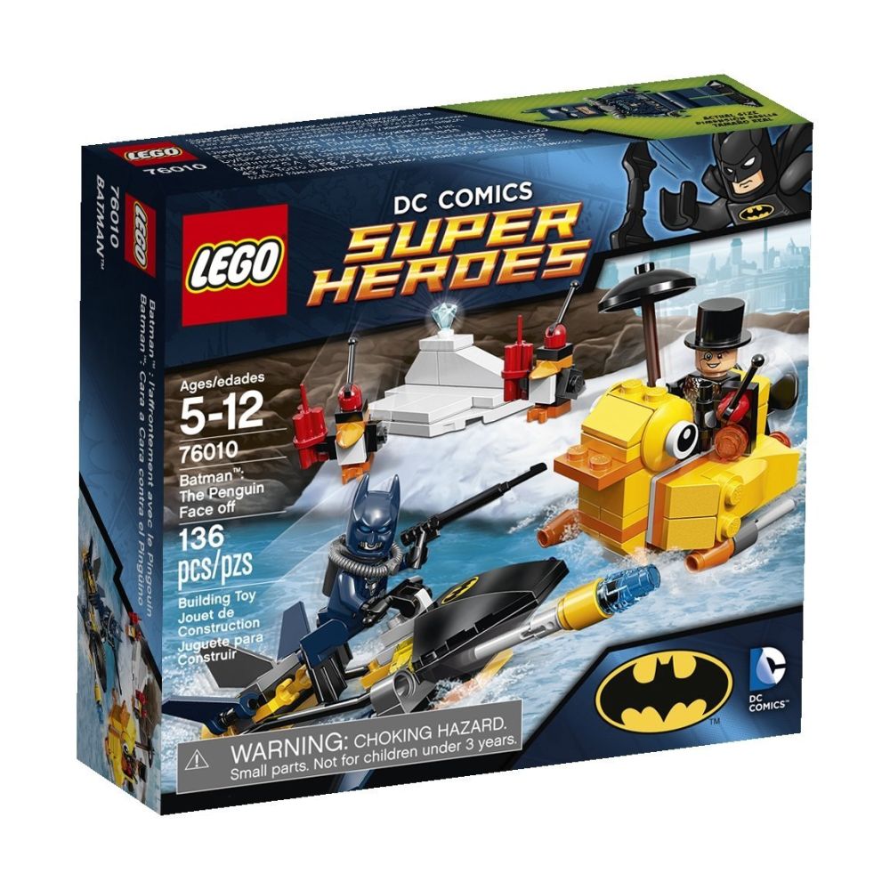 LEGO DC Comics Super Heroes - Confruntarea pinguinului (76010)