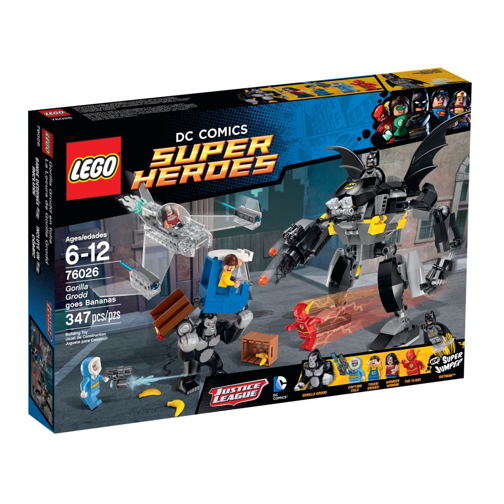 LEGO DC Comics Super Heroes - Gorilla Grod a luat-o razna (76026)