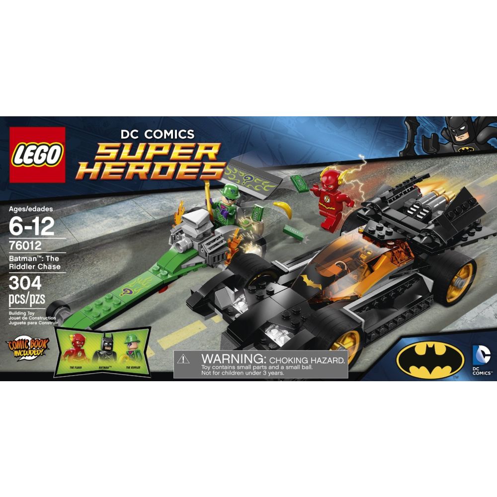 LEGO DC Comics Super Heroes - Urmarirea lui Riddler (76012)
