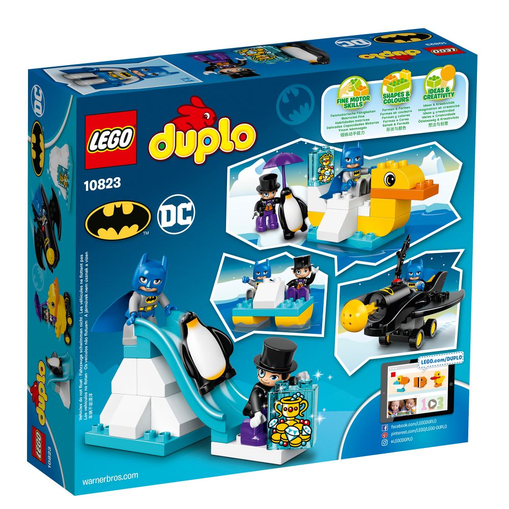 LEGO® DUPLO® - Aventura cu Batwing-ul (10823)
