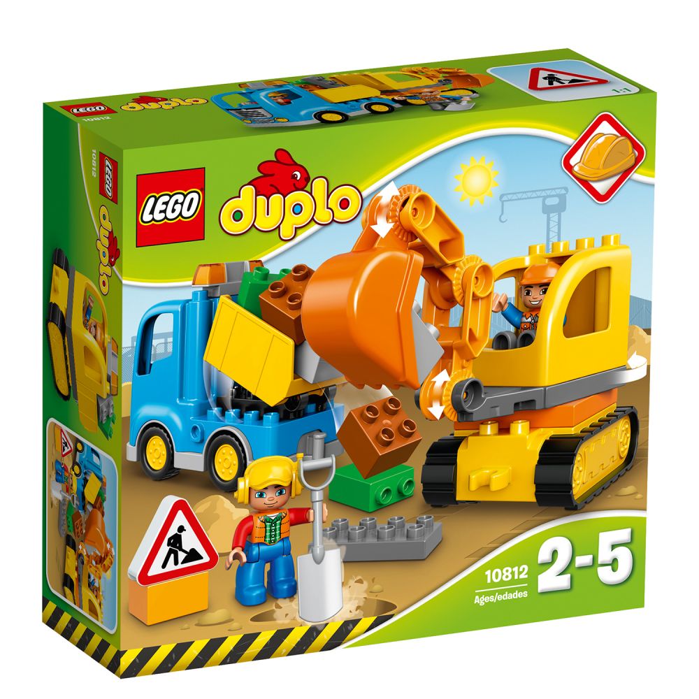 LEGO® DUPLO® - Camion si excavator pe senile (10812)