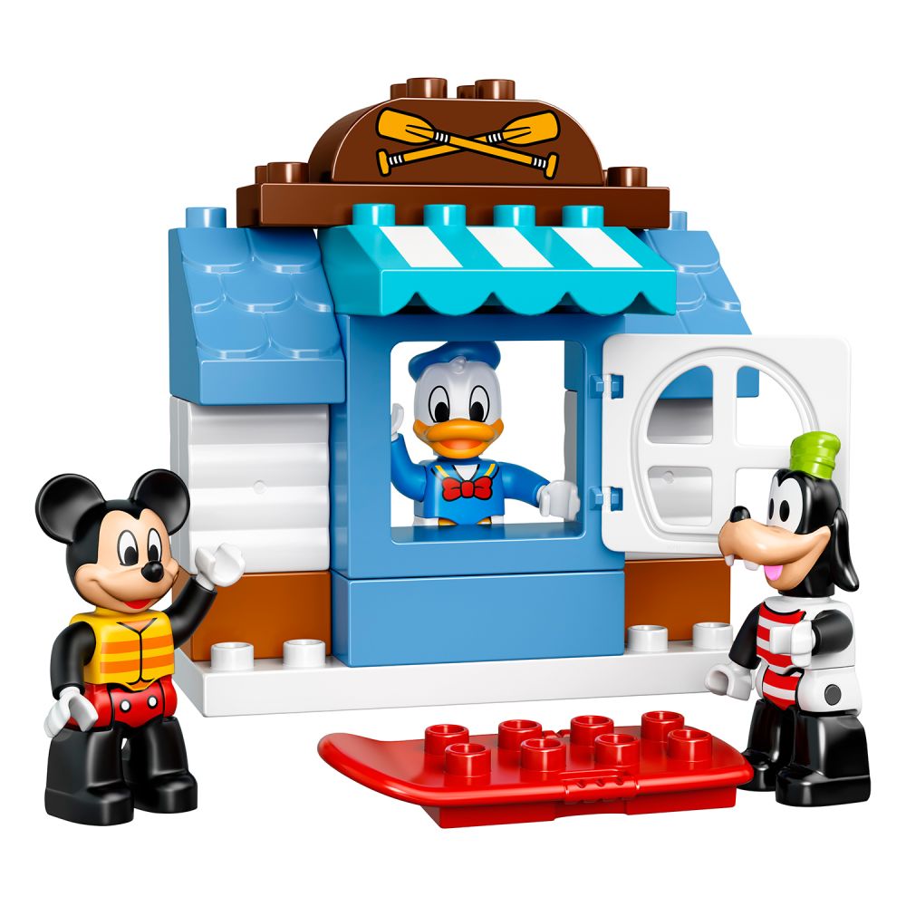 LEGO® DUPLO® - Casa de pe plaja a lui Mickey si prietenii (10827)
