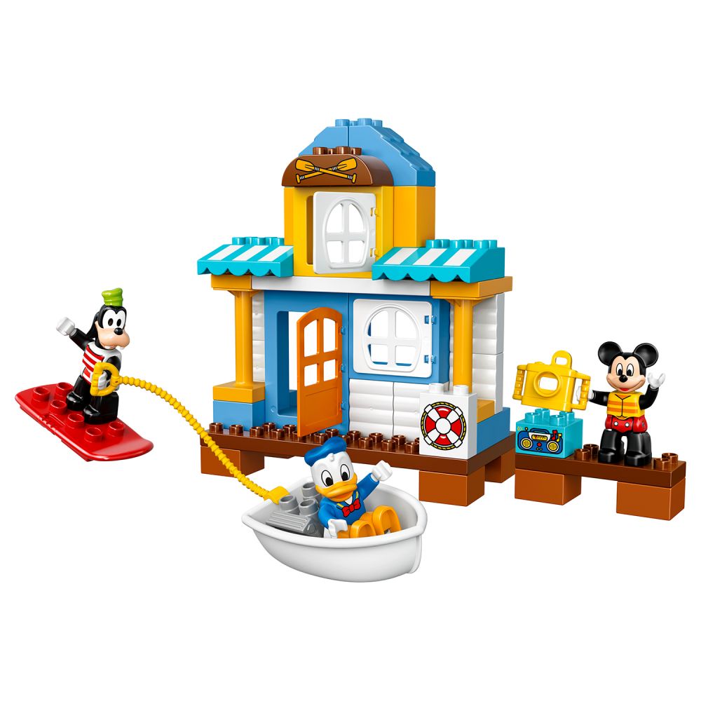 LEGO® DUPLO® - Casa de pe plaja a lui Mickey si prietenii (10827)