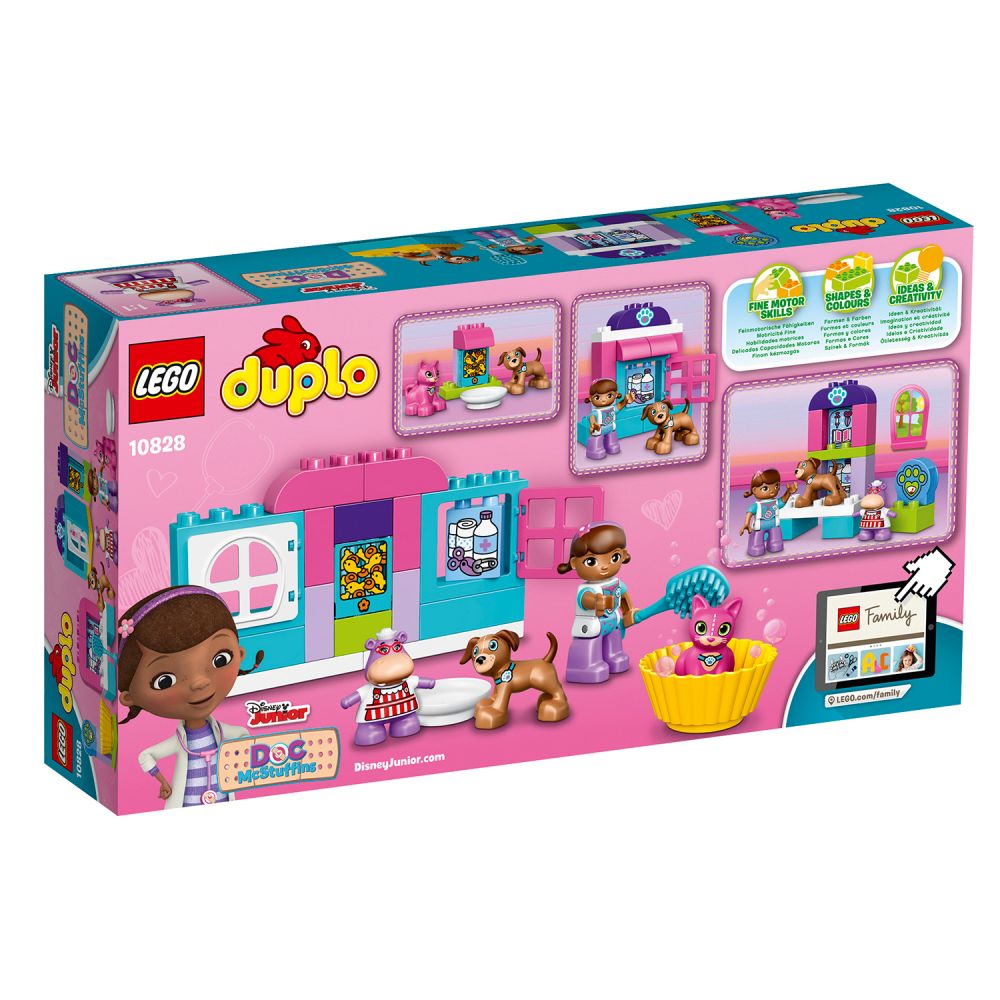 LEGO® DUPLO® - Centrul Plusicai de ingrijire a animalelor (10828)