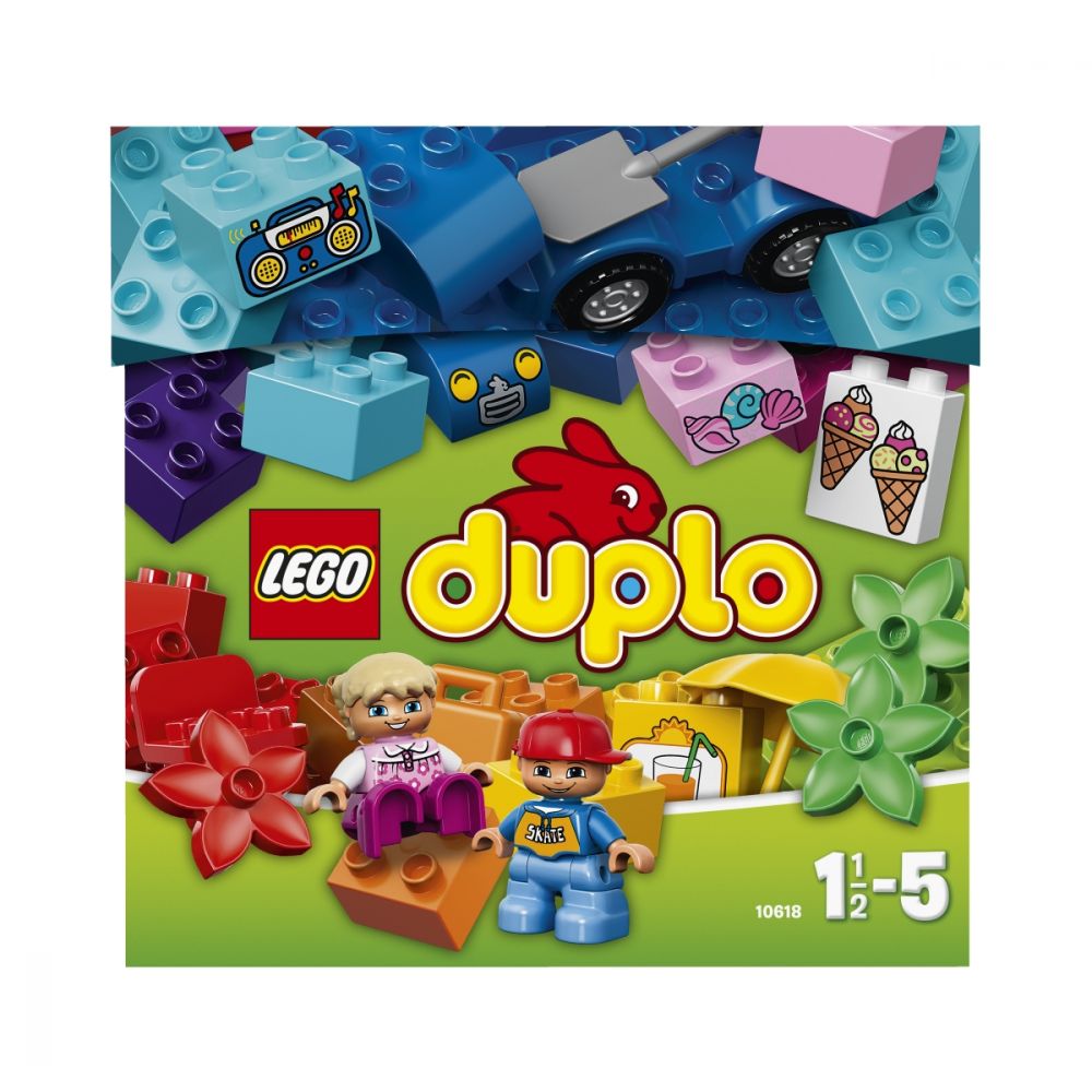 LEGO® DUPLO® - Cutie de constructie creativa (10618)