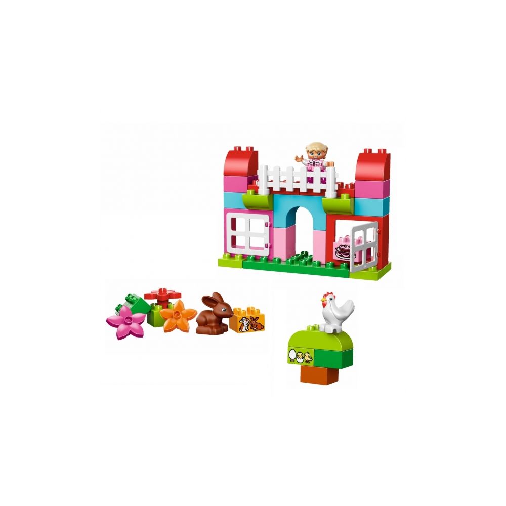 LEGO® DUPLO® - Cutie roz completa pentru distractie (10571)