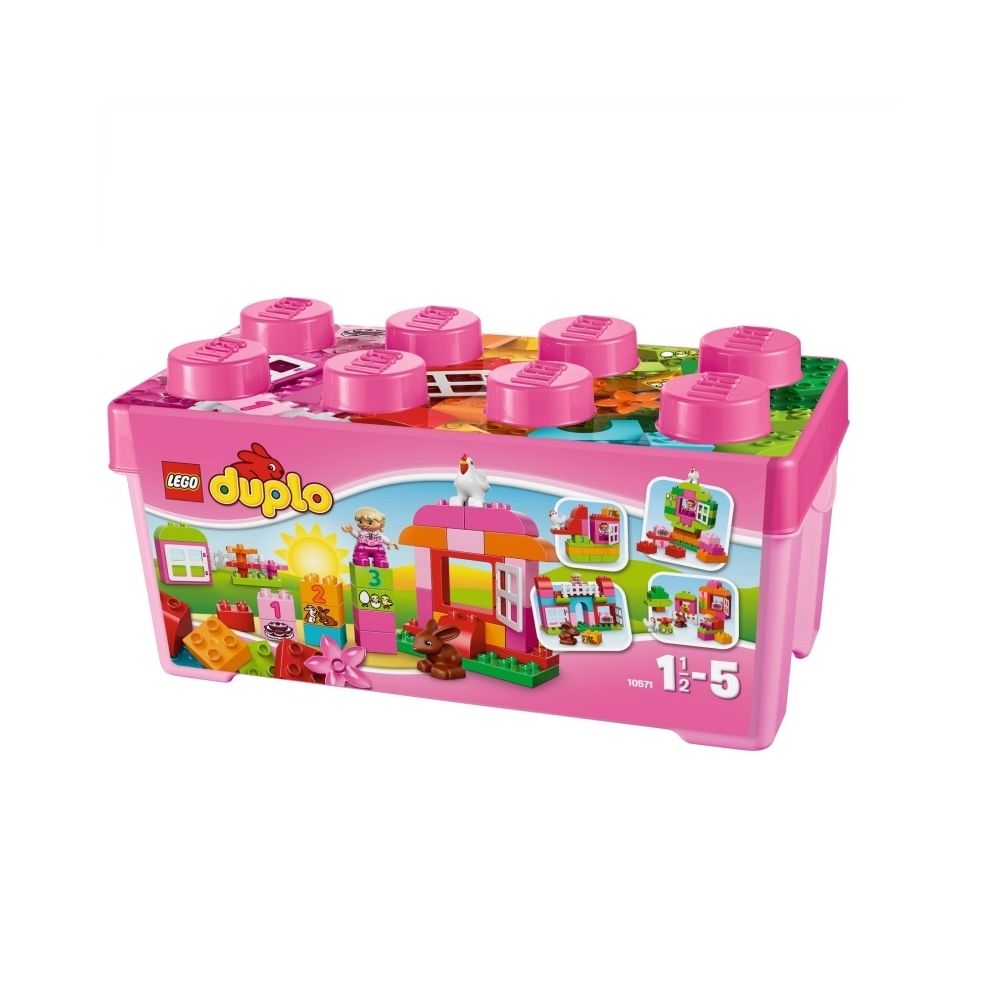 LEGO® DUPLO® - Cutie roz completa pentru distractie (10571)