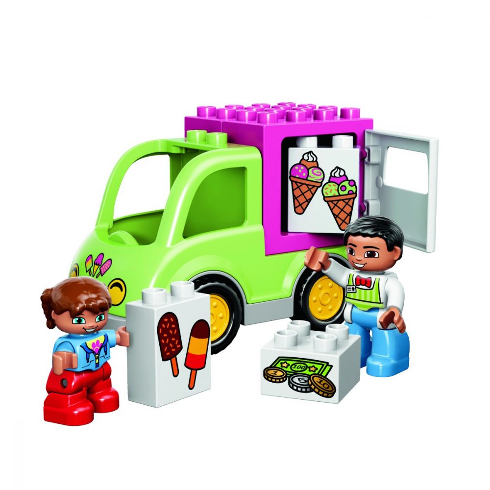 LEGO® DUPLO® - Furgoneta cu inghetata (10586)