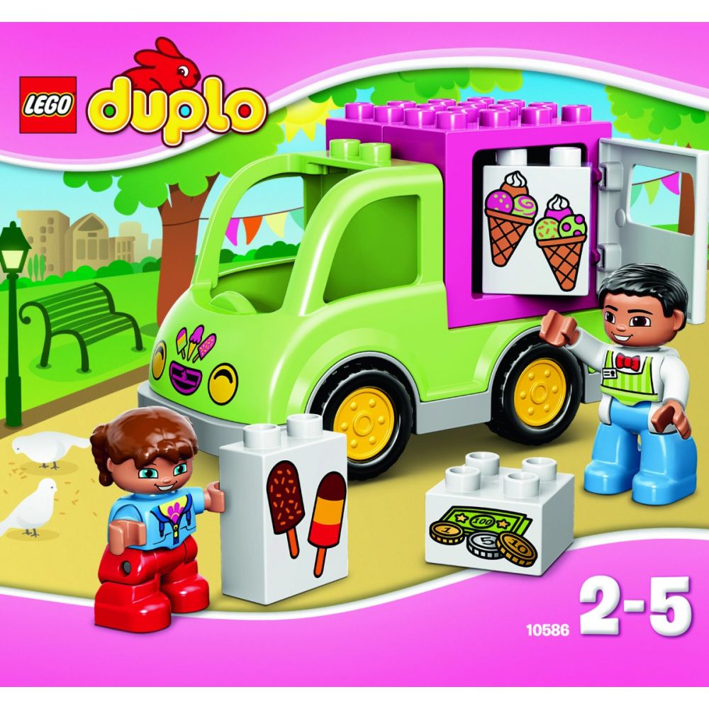LEGO® DUPLO® - Furgoneta cu inghetata (10586)