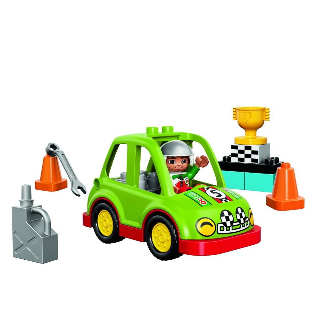 LEGO® DUPLO® Town - Masina de raliuri (10589)