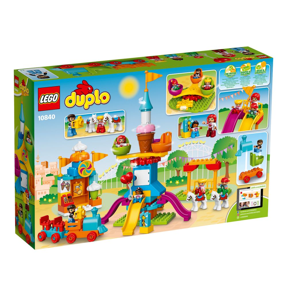 LEGO® DUPLO® - Parc mare de distractii (10840)