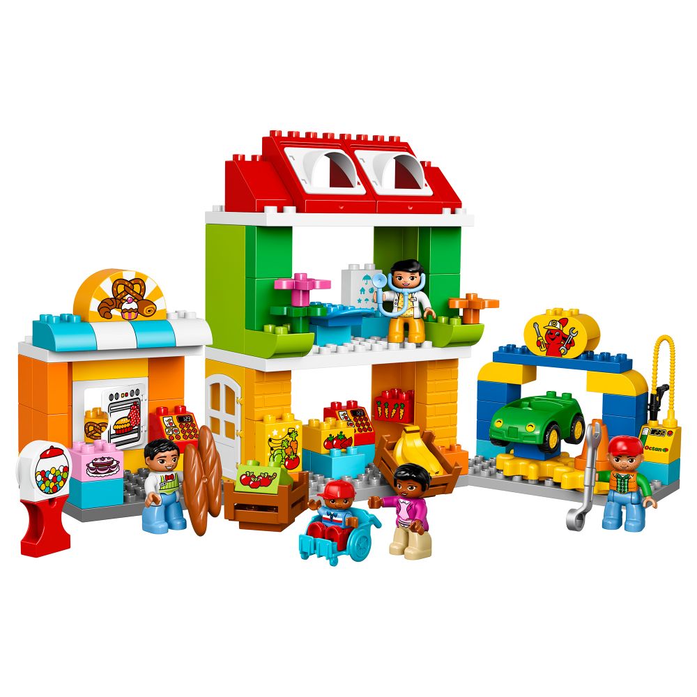 LEGO® DUPLO® - Piata mare a orasului (10836)