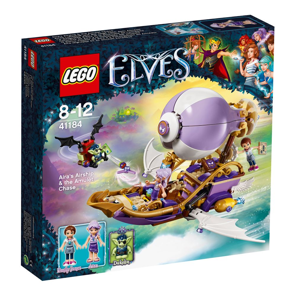 LEGO® Elves - Aira cu nava ei zburatoare si urmarirea amuletei (41184)