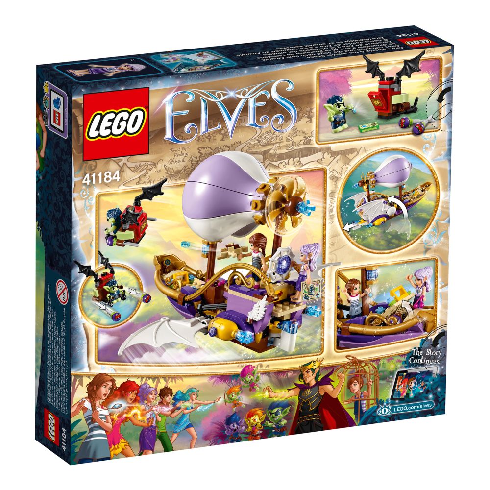 LEGO® Elves - Aira cu nava ei zburatoare si urmarirea amuletei (41184)