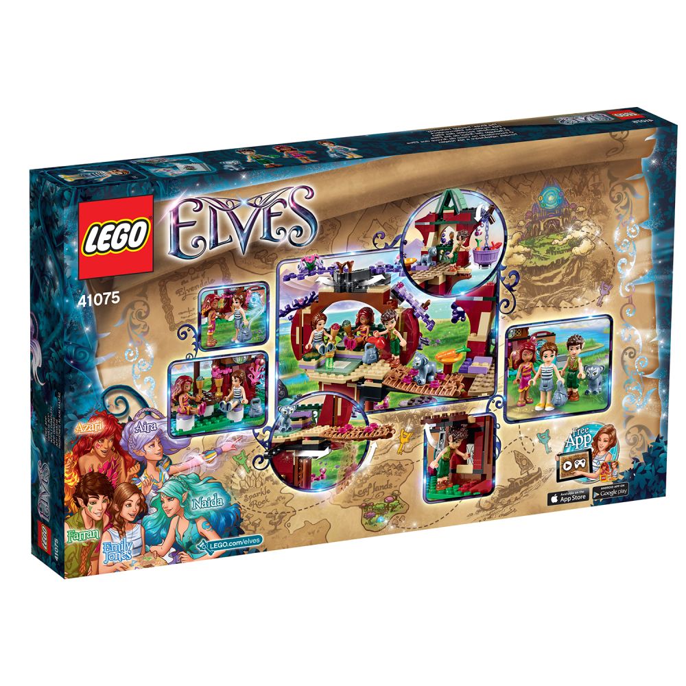 LEGO Elves - Ascunzisul din copac al elfilor (41075)