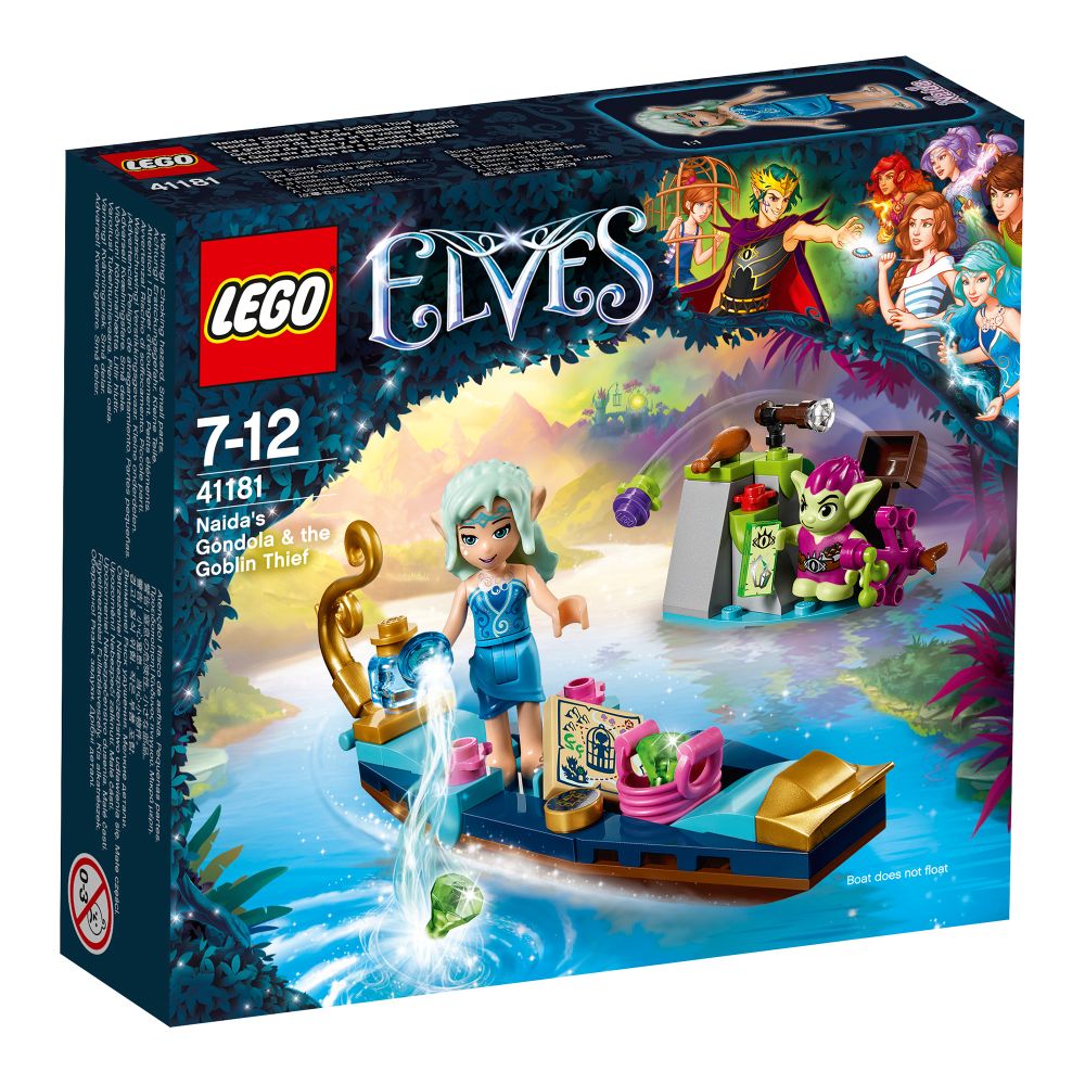 LEGO® Elves - Gondola Naidei si hotul spiridus (41181)