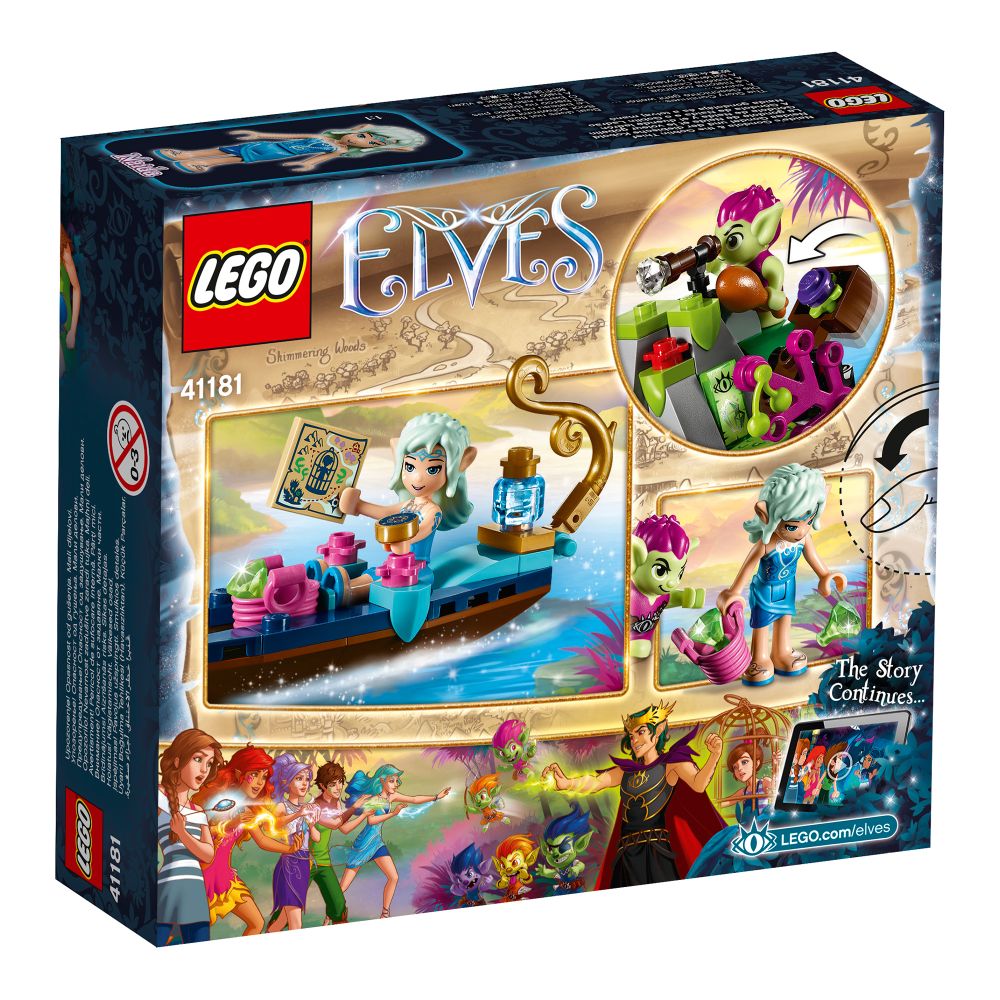 LEGO® Elves - Gondola Naidei si hotul spiridus (41181)