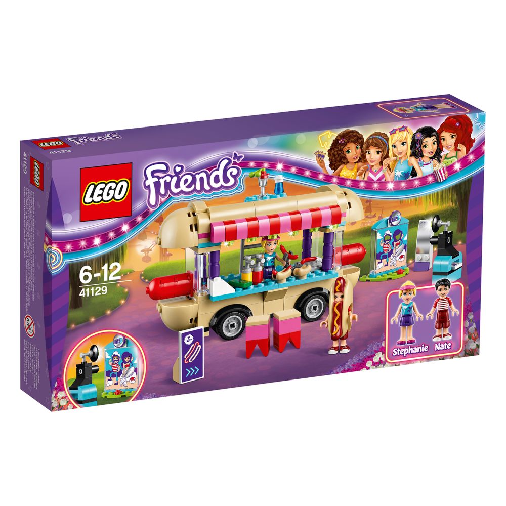 LEGO® Friends - Furgoneta de hot dog din parcul de distractii (41129)