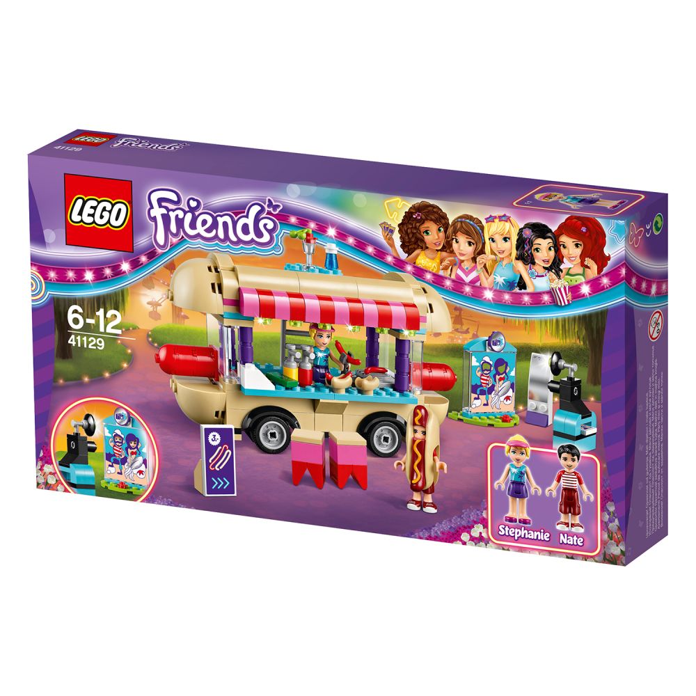 LEGO® Friends - Furgoneta de hot dog din parcul de distractii (41129)