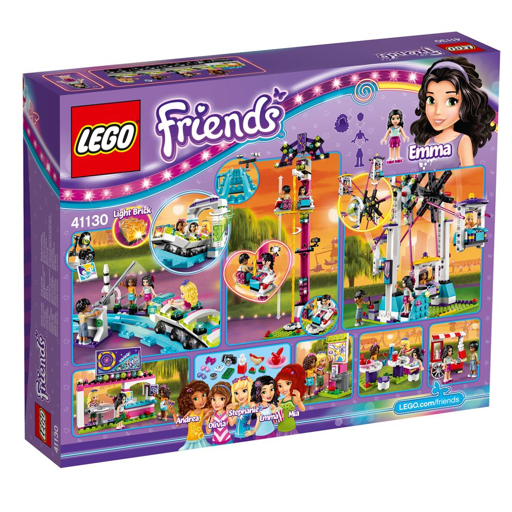 LEGO® Friends - Montagne russe in parcul de distractii (41130)