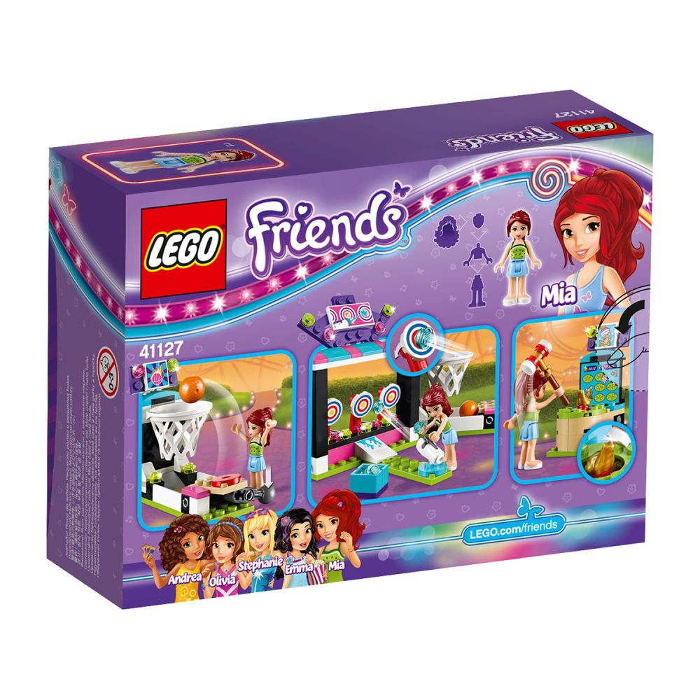 LEGO® Friends - Sala de jocuri electronice din parcul de distractii (41127)