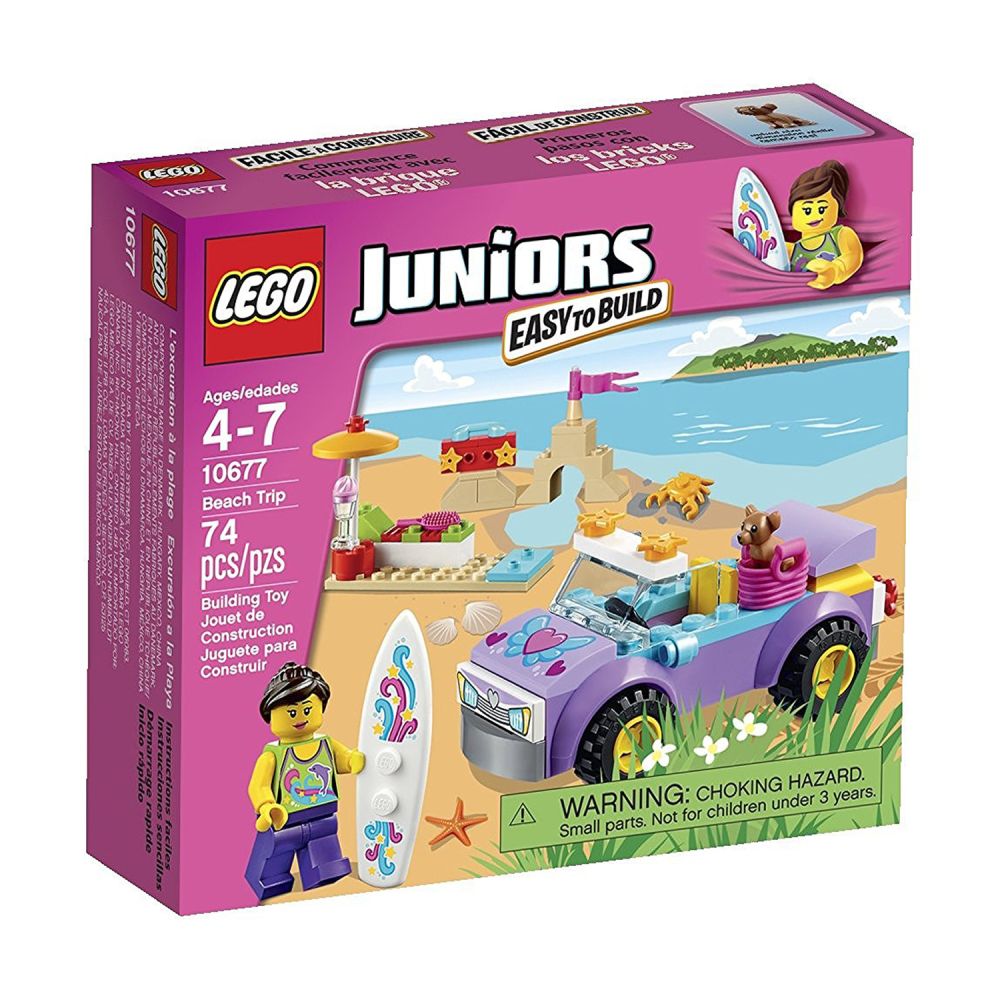 LEGO Juniors - Plimbare la plaja (10677)