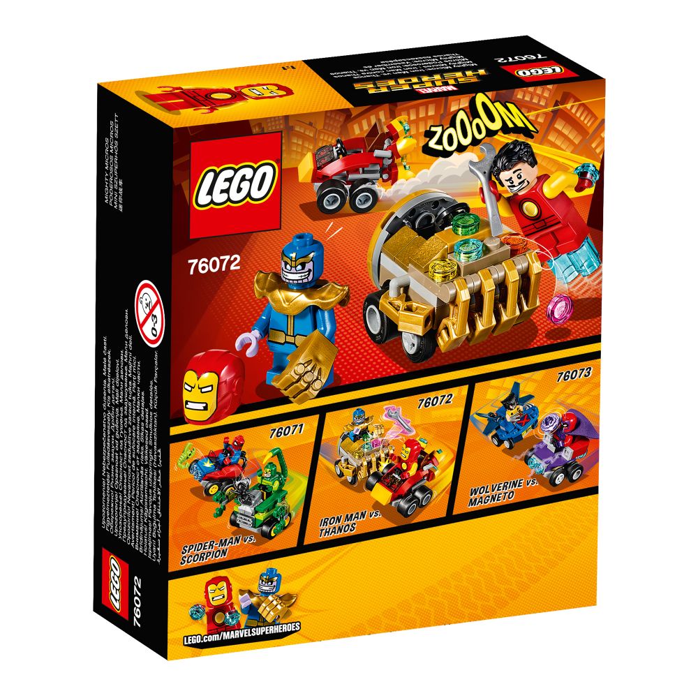 LEGO® Marvel Super Heroes - Mighty Micros: Iron Man contra Thanos (76072)