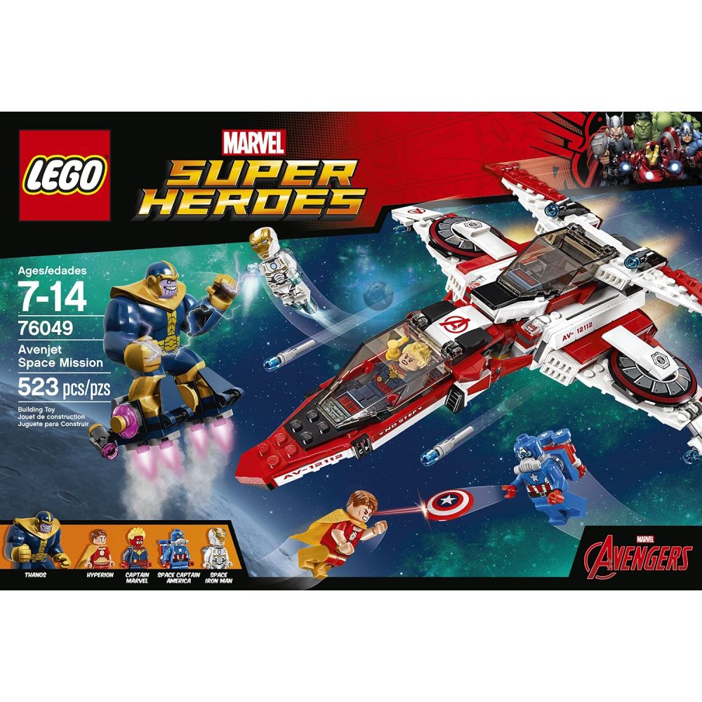 LEGO Marvel Super Heroes - Misiunea spatiala Avenjet (76049)