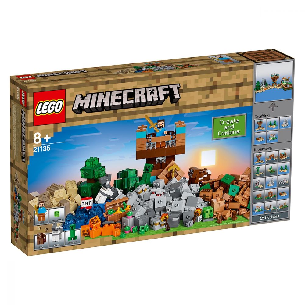 LEGO® Minecraft™ - Cutie de crafting 2.0 (21135)