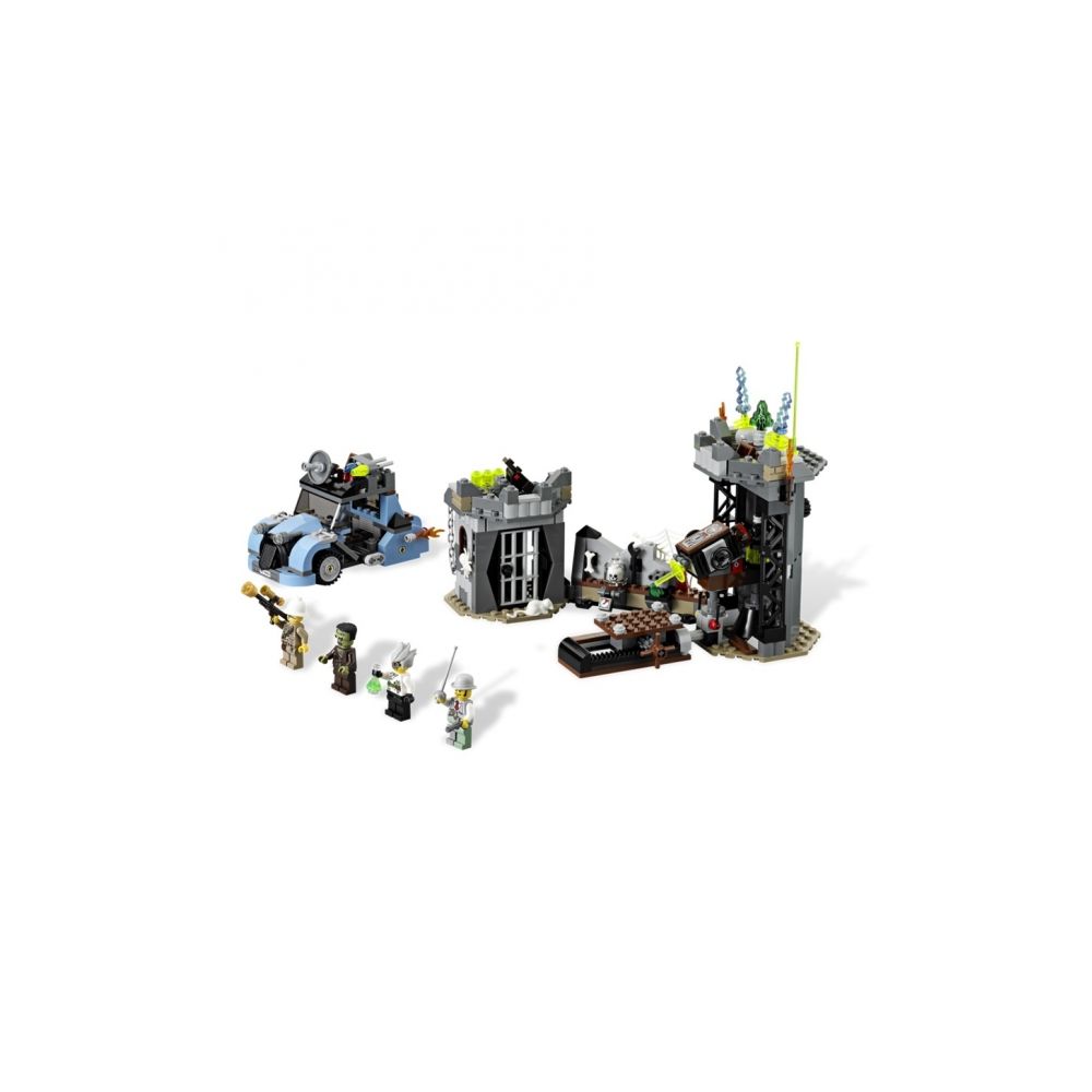 LEGO Monster Fighters - Profesorul nebun si monstrul sau (9466)