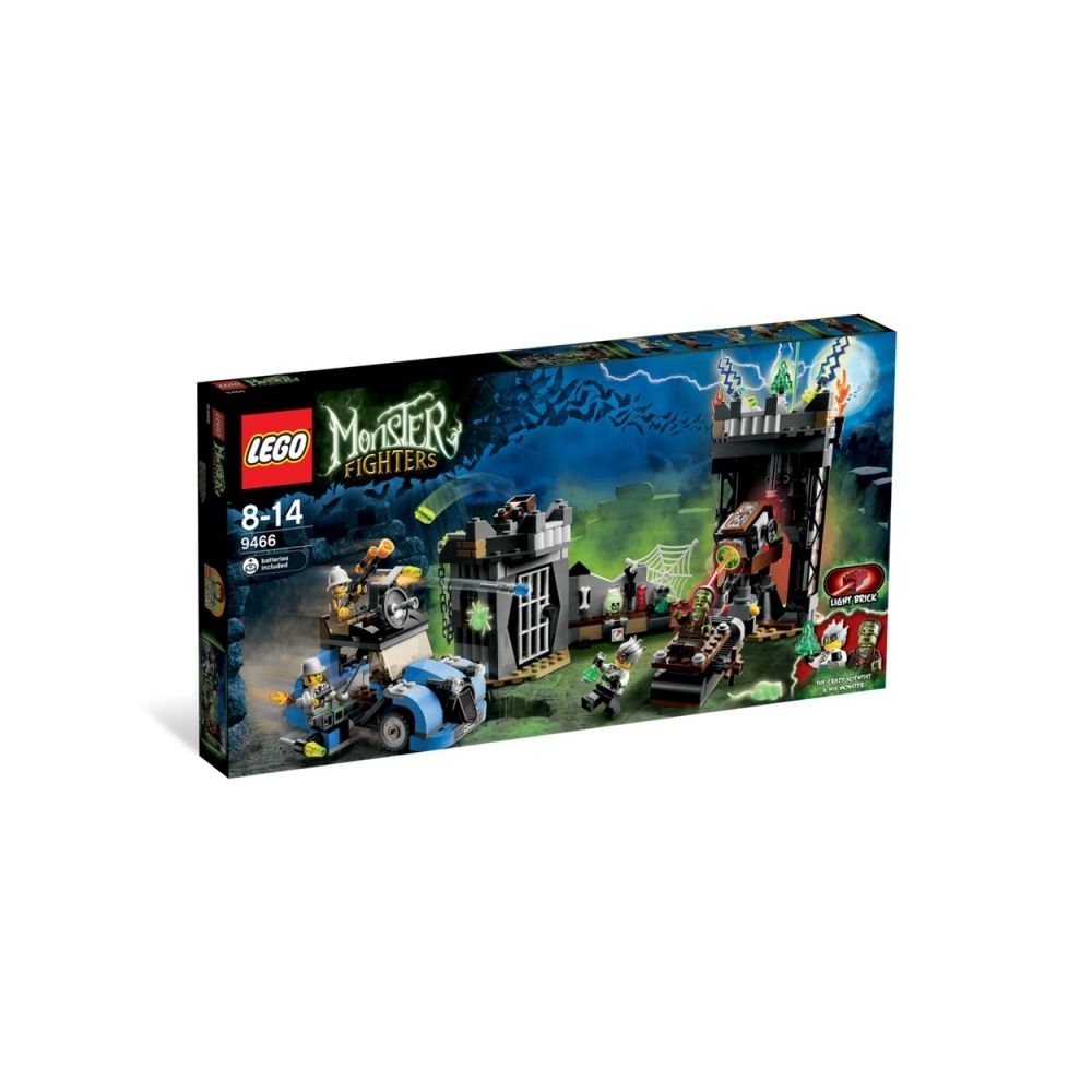 LEGO Monster Fighters - Profesorul nebun si monstrul sau (9466)