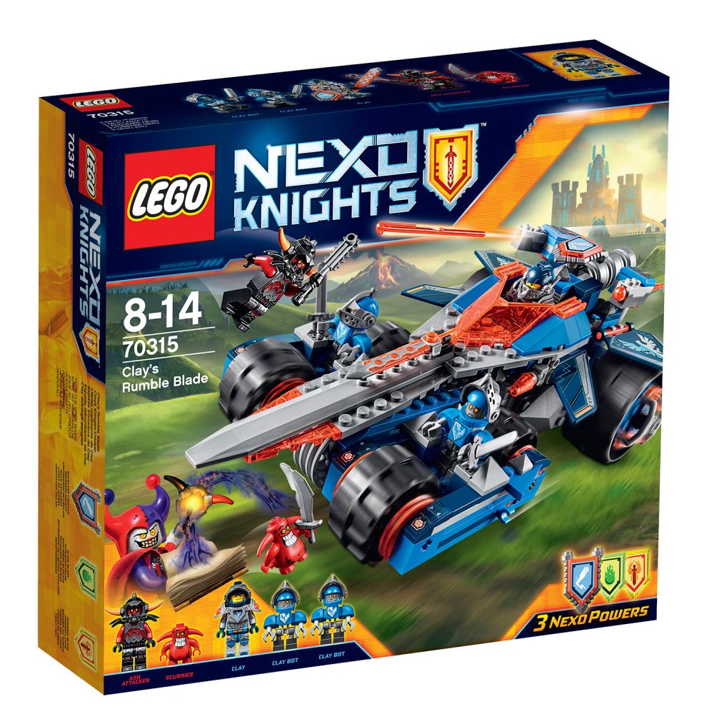 LEGO® NEXO KNIGHTS - Lama Tunet a lui Clay (70315)