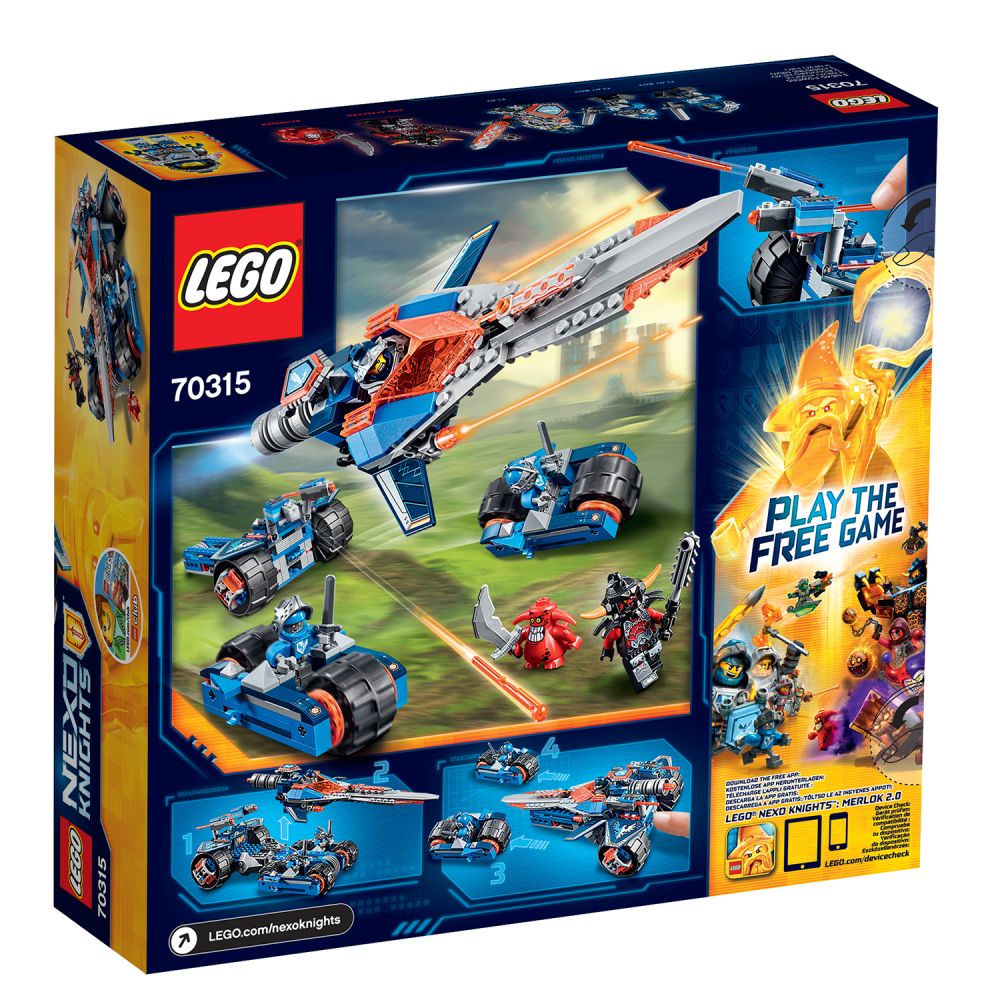 LEGO® NEXO KNIGHTS - Lama Tunet a lui Clay (70315)