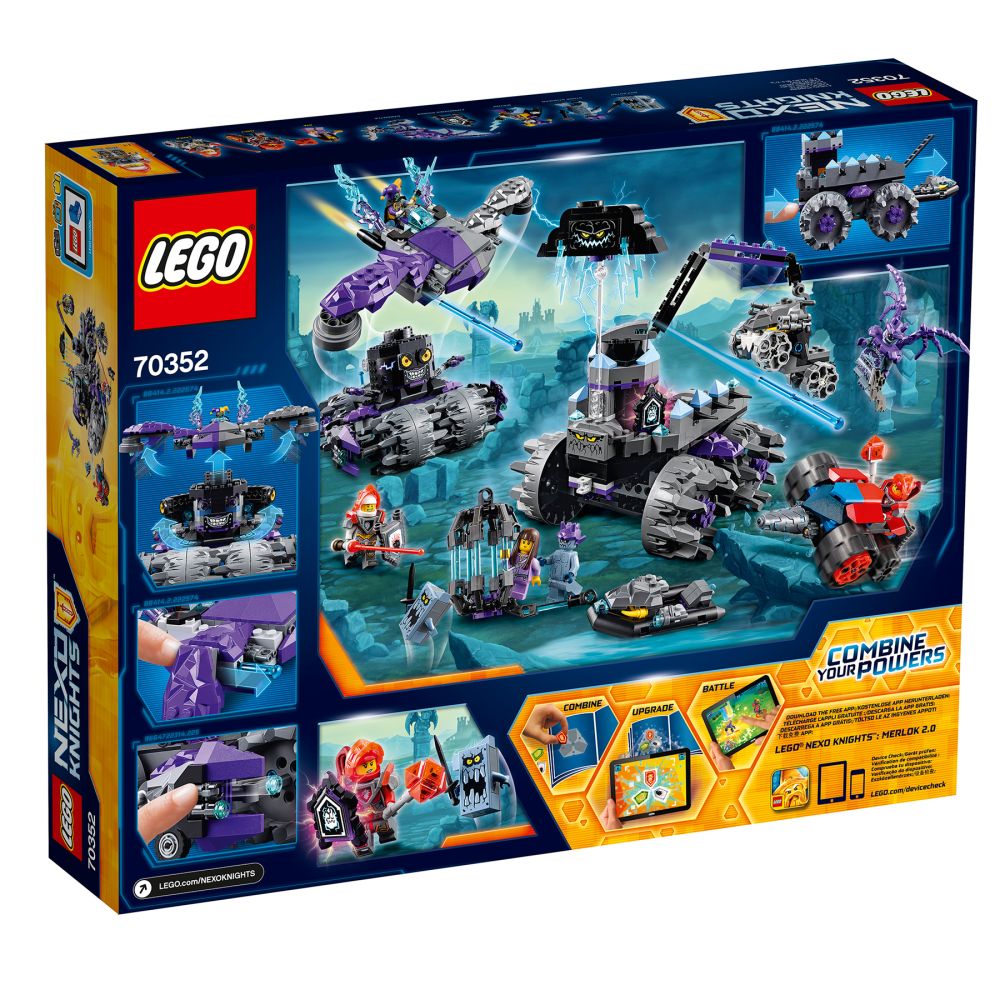 LEGO® Nexo Knights - Sediul central al lui Jestro (70352)