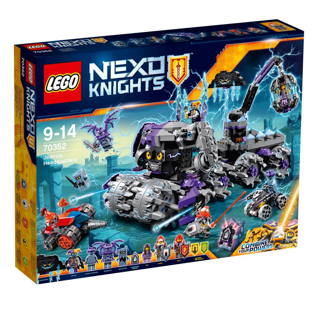 LEGO® Nexo Knights - Sediul central al lui Jestro (70352)